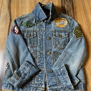 🔥🔥Marc Jacob MOTO <STUDDED> Denim Jacket